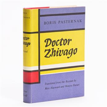 Pasternak, Boris (1890-1960) Doctor Zhivago, first English edition.
